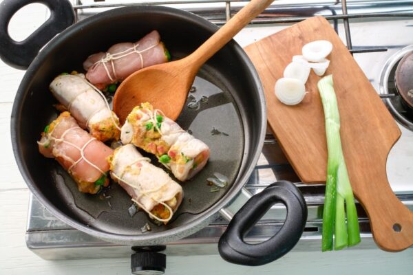 CORONCINE DI RISO CON INVOLTINI DI POLLO (STEP 3) - 0951