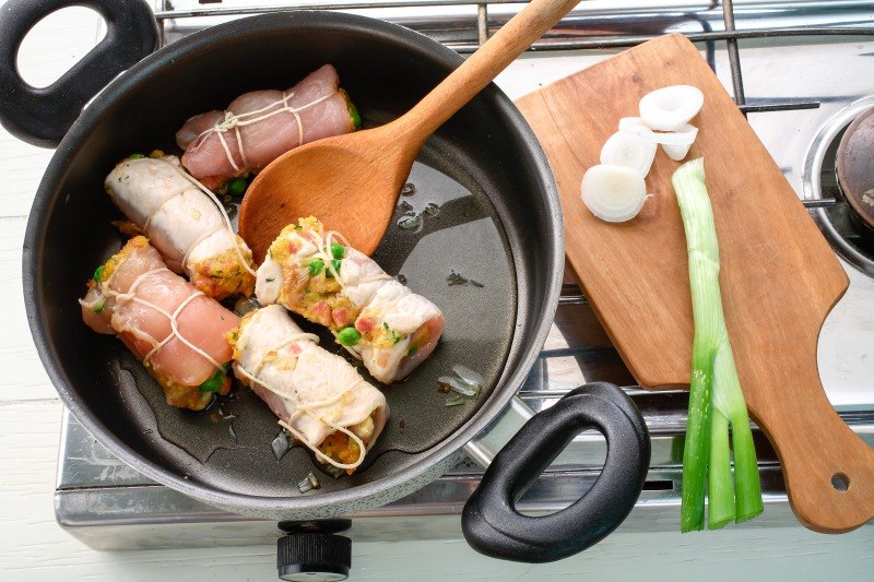 CORONCINE DI RISO CON INVOLTINI DI POLLO (STEP 3) - 0951 - immagine 1