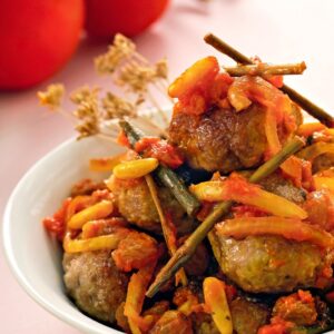 POLPETTINE CON SALSA - K1606