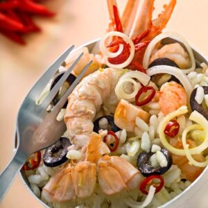 INSALATA DI RISO E SCAMPI - K3076