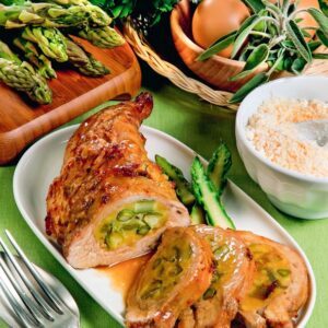 SPINACINO DI VITELLO FARCITO AGLI ASPARAGI