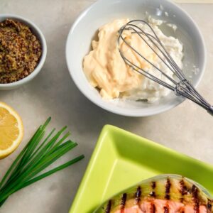 SALMONE ALLA SALSA CHANTILLY (STEP 3)