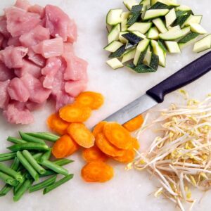 WOK PREPARAZIONE (STEP 2)