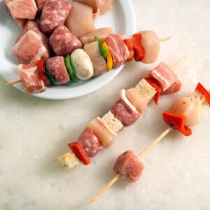 PREPARAZIONE SPIEDINI (STEP 3) - L2537