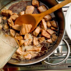 SPEZZATINO DI TONNO E FUNGHI (Step 3) - L2693