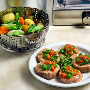 SCUOLA VAPORE E BAGNOMARIA - VERDURE COTTE A VAPORE