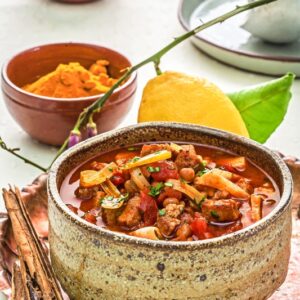 MINESTRA MAROCCHINA D'AGNELLO - 1023