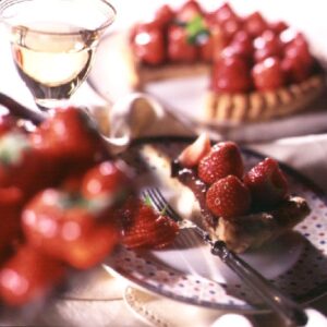 CROSTATA CON CIOCCOLATO E FRAGOLE - S.81 970 3 - 65835