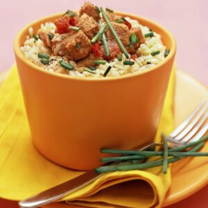 RISO PILAF CON AGNELLO ALL'INDIANA