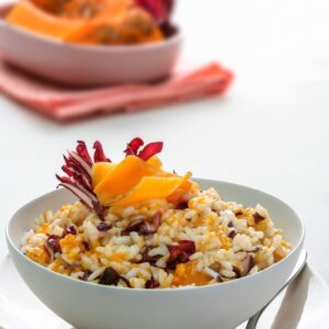 RISO ALLA CREMA DI ZUCCA E RADICCHIO - 1029