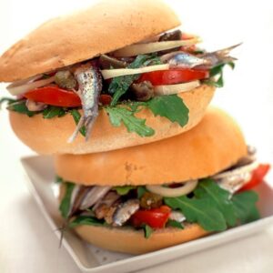 PANE ARABO CON ALICI MARINATE - S02050037