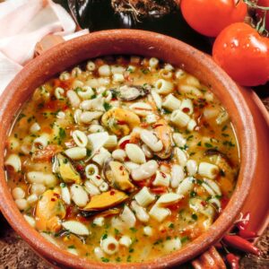 PASTA FAGIOLI E - COZZE  - S 029701