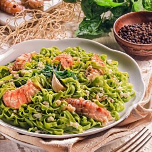 TAGLIOLINI VERDI ALLE CANOCCHIE