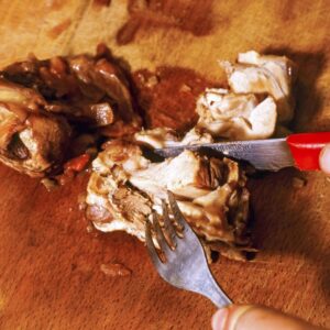 TACCONI CON SUGO DI CONIGLIO - PROVENIENZA VERSILIA (Step 3) - S 1301