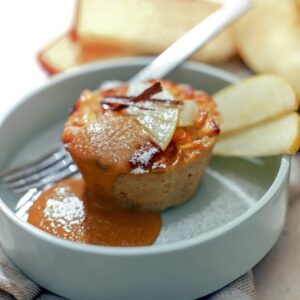 SFORMATINI DI PANE E MELE CON CREMA AL CARAMELLO - S1504129