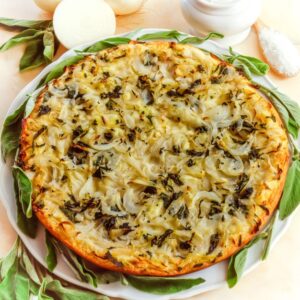 SCHIACCIATA DI CIPOLLE