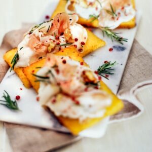 BRUSCHETTE DI POLENTA AL LARDO - S 1603018 - 74437