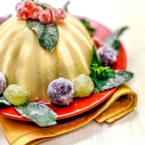 BAVARESE AL CIOCCOLATO BIANCO CON FRUTTA BRINATA - S 17 03 207 - 74847