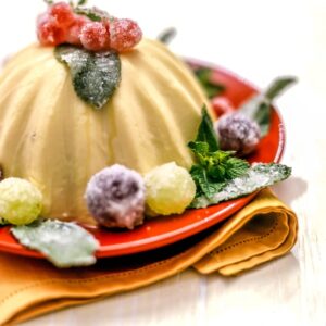 BAVARESE AL CIOCCOLATO BIANCO CON FRUTTA BRINATA - S 17 03 206 - 74852