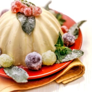BAVARESE AL CIOCCOLATO BIANCO CON FRUTTA BRINATA - S 17 03 209 - 74857