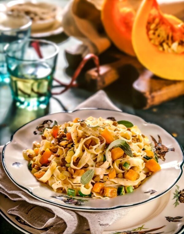 PASTA CON VERDURE E LENTICCHIE - S 18 02 127 - 75182