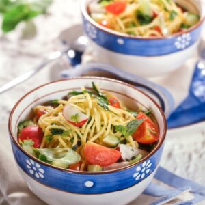 CIOTOLINE DI SPAGHETTI  ALLA CHITARRA AL PROFUMO DI MENTA - S 1802158 - 75207