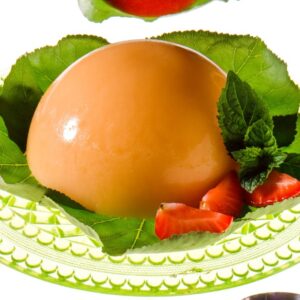 MOUSSE DI ALBICOCCHE CON SALSA DI FRAGOLE - S 201900