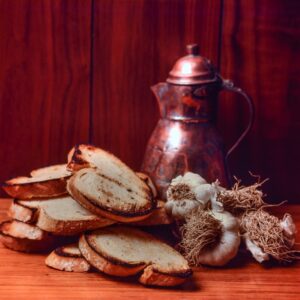 BRUSCHETTE, PANE ABBRUSTOLITO
