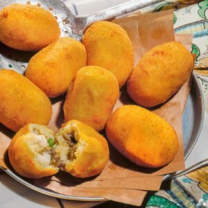 CROCCHETTE DI PATATE CON FUNGHI E MOZZARELLA - S26990 - 78002