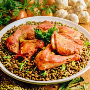 AGNELLO CON LENTICCHIE - S 27 810 - 78117