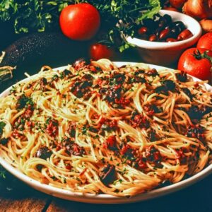 S 90800 SPAGHETTI ALLA PUTTANESCA