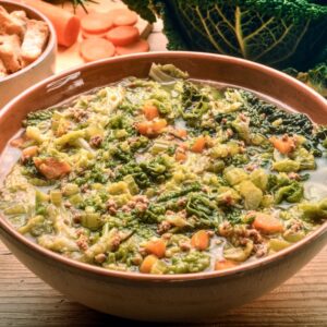 MINESTRA DI VERZE E CAROTE - 4877