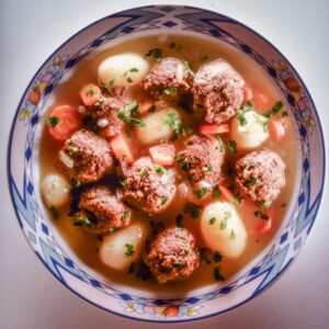 S 80920 ZUPPA DI VERDURE E CARNE