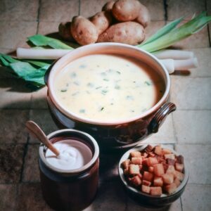 VELLUTATA DI PATATE E PORRI - 5011