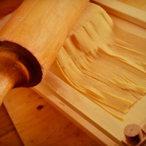 MACCHERONI ALLA CHITARRA CON RAGÙ DI AGNELLO E PEPERONI (STEP 3) - ABRUZZO - S39980 - 5013