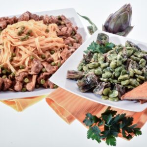 TAGLIATELLE AL SUGO D'AGNELLO, STUFATO PRIMAVERA - S 0603385