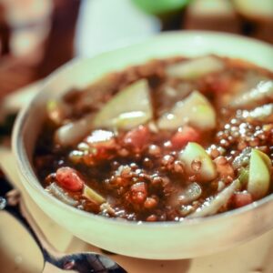 S 91970 ZUPPA DI LENTICCHIE ALLE MELE