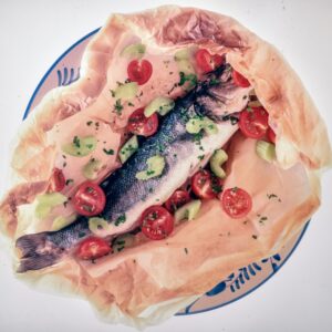 BRANZINO AL CARTOCCIO CON VERDURA FRESCA - S 26960 - 5124