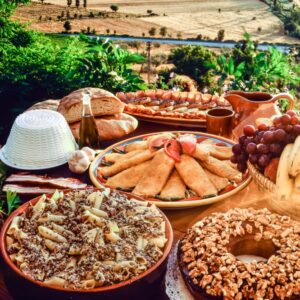 PROSCIUTTO DI CINGHIALE, PASTA ALLA MADDALENA, CARLACCIA, CIAMBELLA DI CIOCCOLATO E NOCI - 815