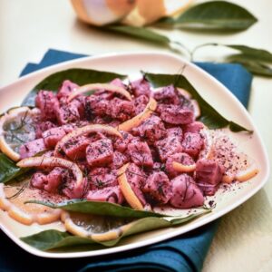 S 2304877 CUBOTTI DI TONNO ROSSO IN MARINATA DI ERBE E LIMONE