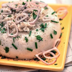 ANELLINI DI POLENTA BIANCA CON BACCALÀ MANTECATO - S 2304 - 5168