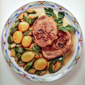 OSSOBUCHI DI TACCHINO CON PATATE E ZUCCHINE - 5303