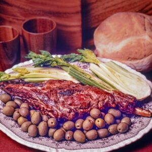 MONTONE AL FORNO ALLA SICILIANA