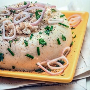 ANELLINI DI POLENTA BIANCA CON BACCALÀ MANTECATO - S 2304 - 5812