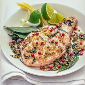 SALMONE AL THÈ E PEPE ROSA - 5878