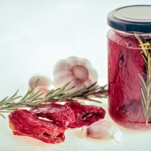 S 55940 VASO CON POMODORI SECCHI