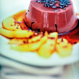 PANNA COTTA AL CIOCCOLATO CON MELE AL CARAMELLO SPEZIATO - S 1503267 - 6176