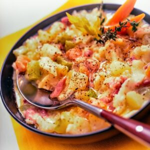 ZUPPA DI MERLUZZO AL BACON - S 2404219 - 6195