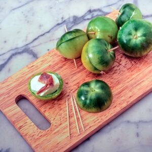 POMODORINI VERDI FRITTI ALLA CREMA DI POMODORO (STEP 3) - S 2304306 - 6340