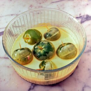 POMODORINI VERDI FRITTI ALLA CREMA DI POMODORO (STEP 4) - S 2304308 - 6341